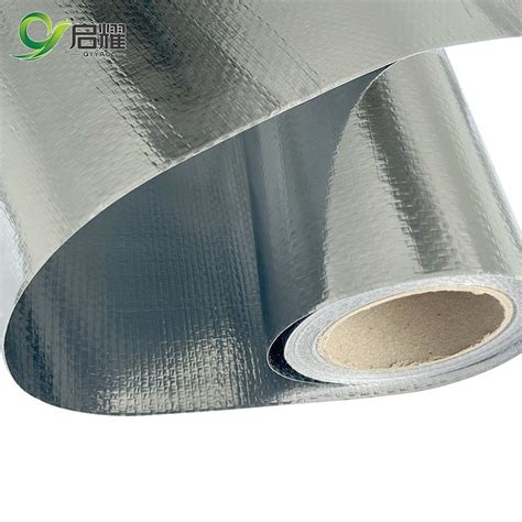 aluminum foil laminated woven fabric|aluminized fabric.